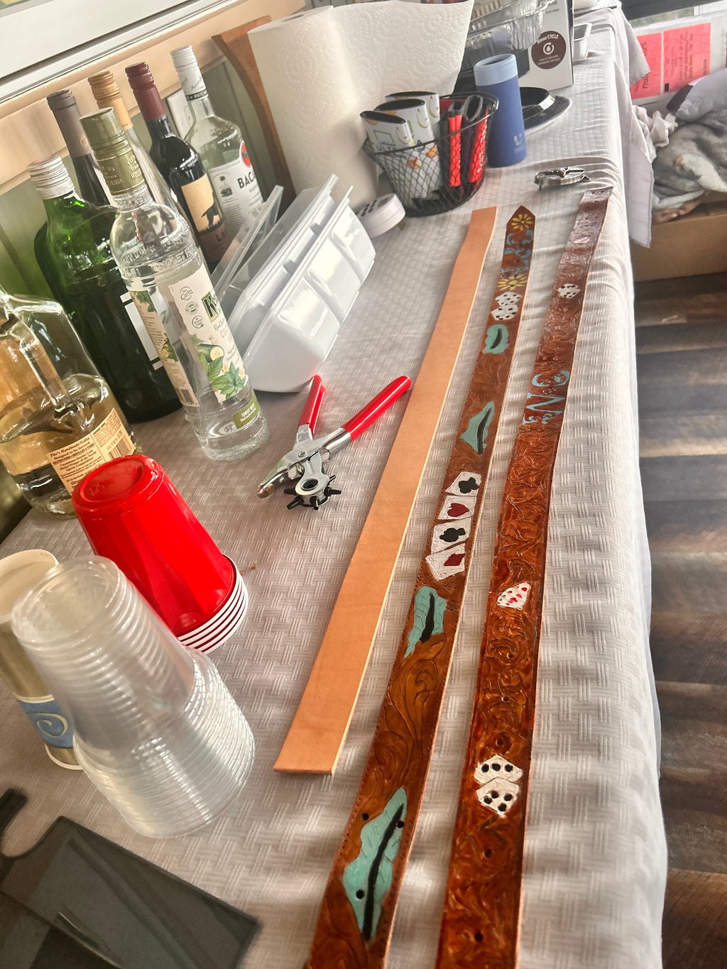 Custom Leather Belt