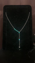 Turquoise Drift Lariat