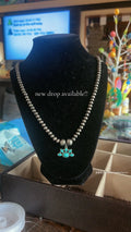Turquoise Blossom Necklace